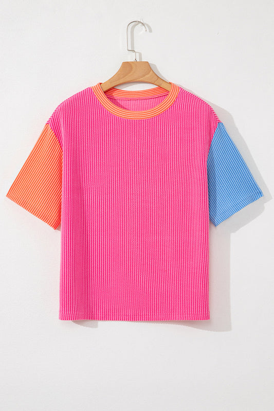 Vibrant Colorblock Shirt
