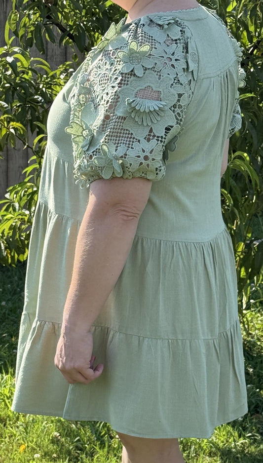 Whimsy Mini Babydoll Dress