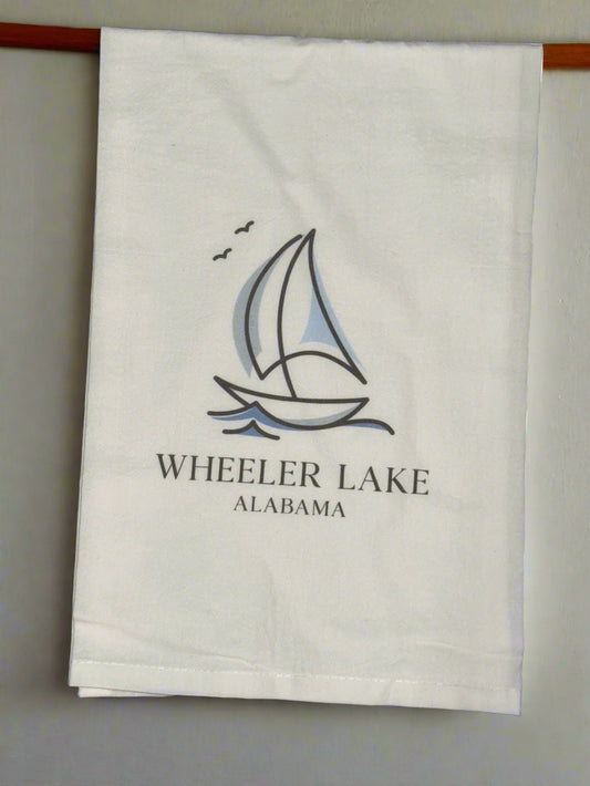 Wheeler Lake Tea Towel