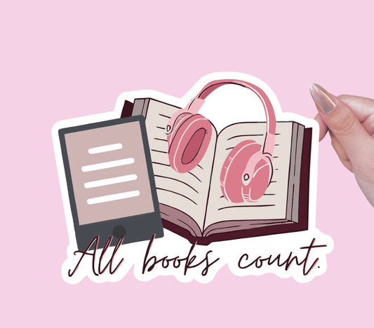 All Books Sticker