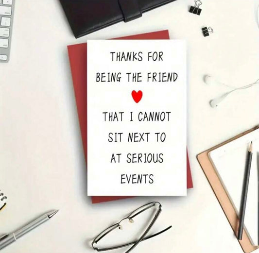 Best Friend Card