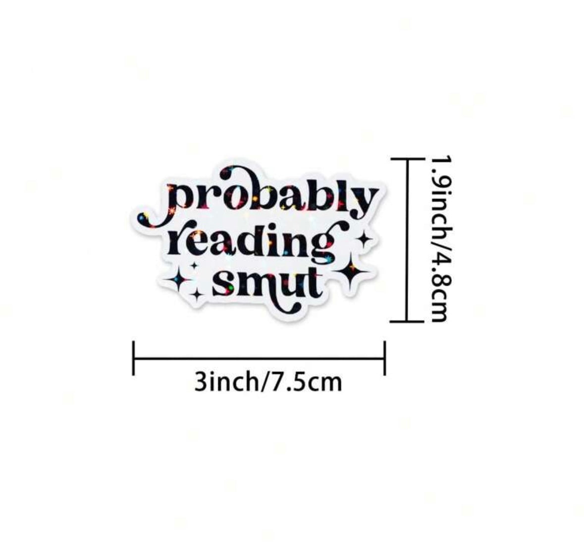 Probably Reading Sticker