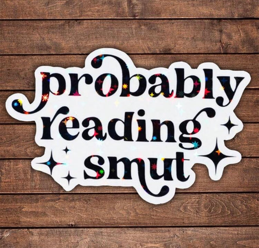 Probably Reading Sticker