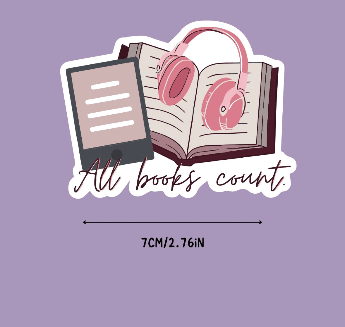 All Books Sticker