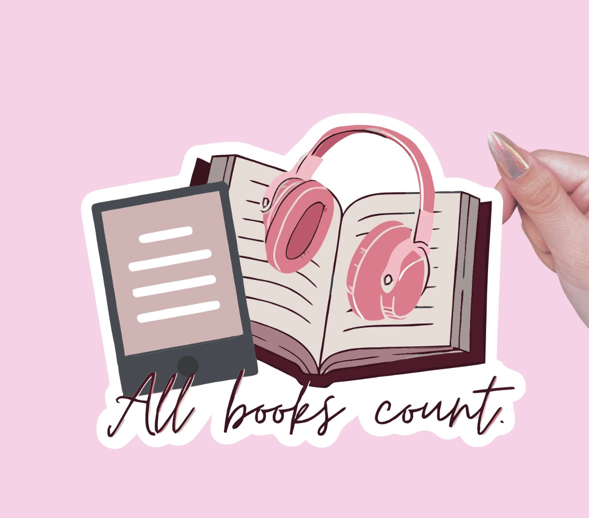 All Books Sticker